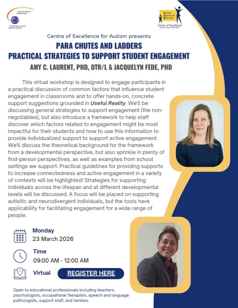 PARA Chutes and Ladders- Practical Strategies to Support Student Engagement
